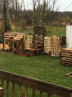 Palettes Réutilisées