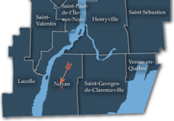À l’est du Richelieu